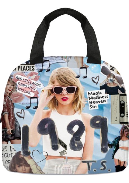 Taylor Swift Ilk ve Orta Okul Öğle Yemeği Çantası Çocuk Buz Torbası (Yurt Dışından)