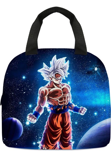 Dragon Ball Karikatür Dragon Ball Ilkokul ve Ortaokul Öğrencileri Öğle Yemeği Çantası Çocuk Buz Torbası (Yurt Dışından)