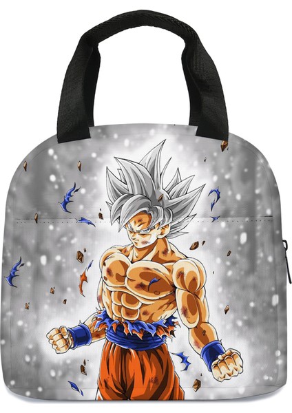 Dragon Ball Karikatür Dragon Ball Ilkokul ve Ortaokul Öğrencileri Öğle Yemeği Çantası Çocuk Buz Torbası (Yurt Dışından)