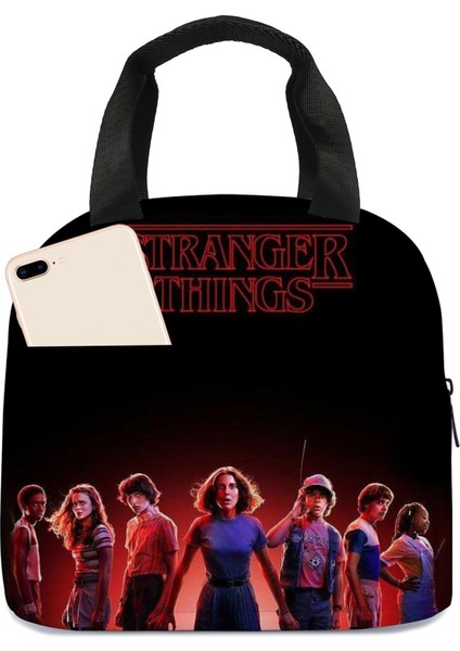 Stranger Things Çocuk Öğle Yemeği Çantası Ilkokul Öğle Yemeği Kutusu Çantası Buz Torbası (Yurt Dışından)