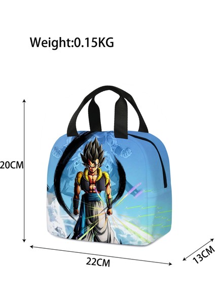 Dragon Ball Karikatür Dragon Ball Ilkokul ve Ortaokul Öğrencileri Öğle Yemeği Çantası Çocuk Buz Torbası (Yurt Dışından) modelleri
