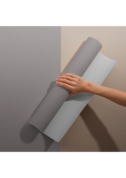 Gri Düz Renk Yapışkanlı Folyo, Desensiz Folyolar, Su Geçirmez, Isıya Dayanıklı, Banyo, Yatak Odası, Mutfak Için Ev Dekoru, Dolap Yapışkanı, Duvar ve Mobilya Kaplama Folyosu, Dekoros fiyatları