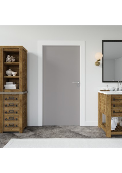 Gri Düz Renk Yapışkanlı Folyo, Desensiz Folyolar, Su Geçirmez, Isıya Dayanıklı, Banyo, Yatak Odası, Mutfak Için Ev Dekoru, Dolap Yapışkanı, Duvar ve Mobilya Kaplama Folyosu, Dekoros fırsatları