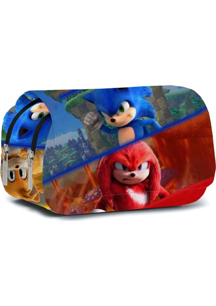 Sonıc Sonic Ilkokul Kalem Kutusu Çocuk Kalem Kutusu (Yurt Dışından)