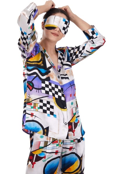 Ipek Gömlek Pantolon-Pijama Takımı | Kandinsky Collective | Nomads Felt