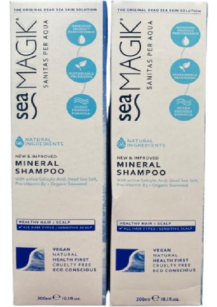 Marka Dead Sea Spa Magik Mineral Şampuan 2'li Paket