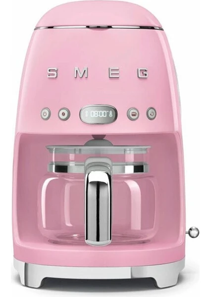 SMEG DCF02PKEU PEMBE FİLTRE KAHVE MAKİNESİ