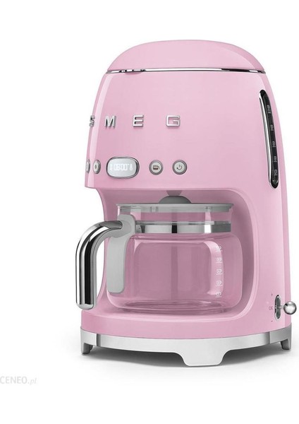 SMEG DCF02PKEU PEMBE FİLTRE KAHVE MAKİNESİ