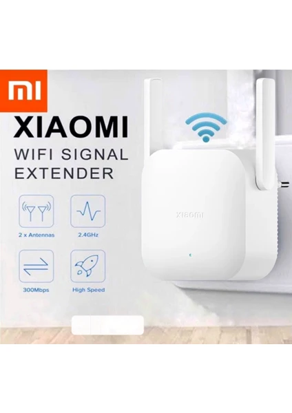 Mi Pro Wifi Güçlendirici - Sinyal Güçlendirici (Xiaomi Türkiye Garantili )