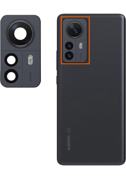 Xiaomi 12 Pro Uyumlu Kamera Lensi Cam Full 2201122C 2201122G