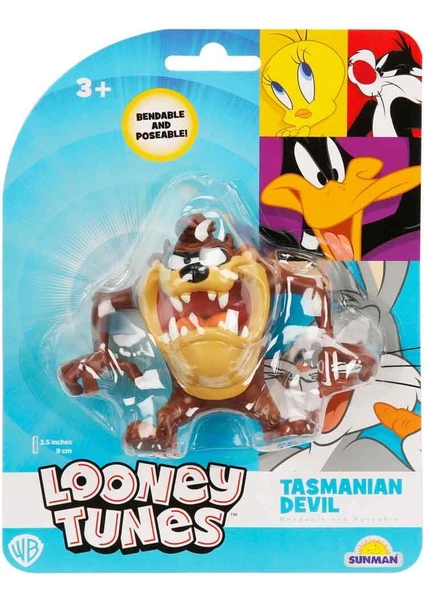 Looney Tunes Bükülebilir Figür Tazmanya Canavarı