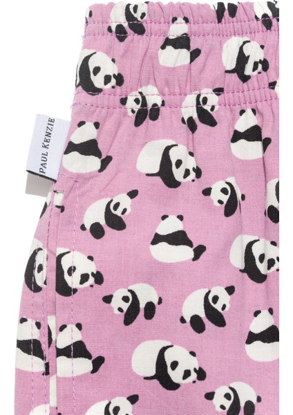 Desenli Erkek Ev Şort – Chill Space Collection – Chilly Panda indirimleri