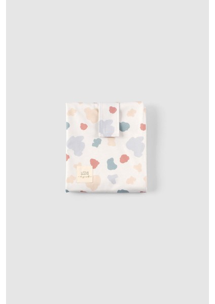 Cepli Pamuklu Alt Açma Örtüsü Animal Desenli