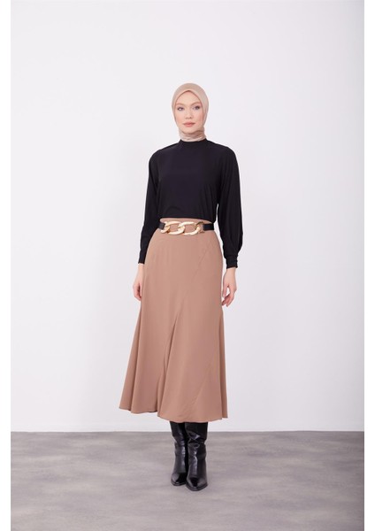 Kolu Drapeli Bluz 23K3423 Siyah modelleri