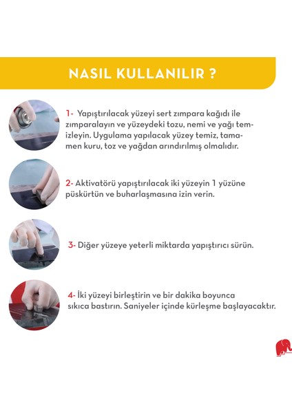Çok Amaçlı Profesyonel Hızlı Yapıştırıcı 200ML