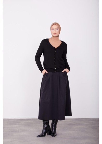 Hırka 23KD2802 Siyah