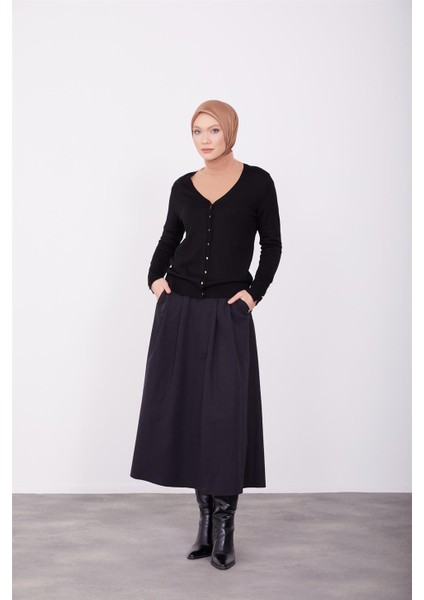 Hırka 23KD2802 Siyah
