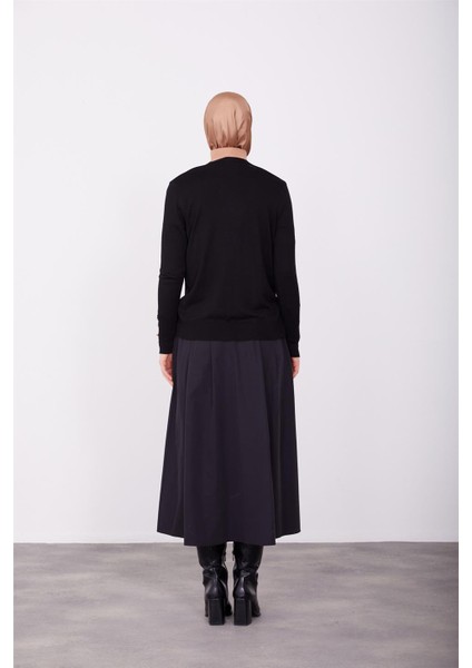 Hırka 23KD2802 Siyah