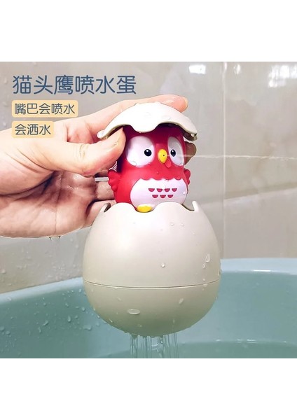 Bebek Banyo Oyuncak Çocuklar Sevimli Ördek Penguen Yumurta Su Püskürtme Yağmurlama Banyo Yağmurlama Duş Yüzme Su Oyuncakları Çocuklar Için Hediye (Yurt Dışından)