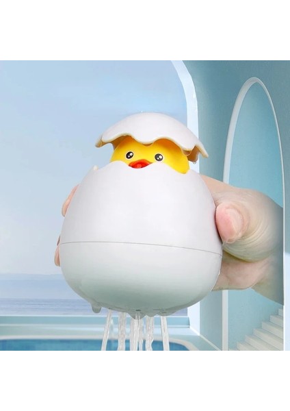 Bebek Banyo Oyuncak Çocuklar Sevimli Ördek Penguen Yumurta Su Püskürtme Yağmurlama Banyo Yağmurlama Duş Yüzme Su Oyuncakları Çocuklar Için Hediye (Yurt Dışından)