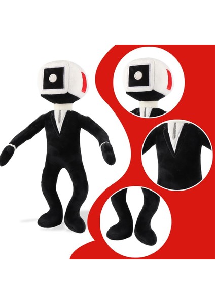 Skibidi Tuvalet Konuşmacı Patronların Sesli Peluş Titan Sesli Oyuncaklar Kameraman Bebek Korku Oyunu Eğlenceli ve Tuhaf Üçlü Kameraman Yumuşak Peluş (Stp-2) (Yurt Dışından) modelleri