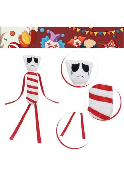 2023 Tv Dizisi The Amazing Digital Circus Peluş Oyuncaklar, Yastık Peluş, Yumuşak Bebek Oyuncakları, Doldurulmuş Hayvanlar Oyuncak Çocuklar Için Noel Doğum Günü Hediyesi (Gangle) (Yurt Dışından)