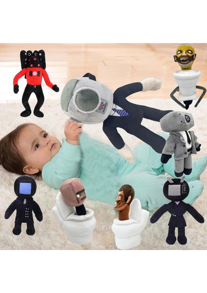 Tv Adam/tv-Kadın Erkek Oyuncak, Sesli Peluş Oyuncaklar, Konuşmacı Patron Oyuncak Bebek Oyuncakları, Skibidi Tuvalet Oyuncak, Titan Hoparlör Adam Peluş, Kamera Adam Oyuncak Peluş, S (Yurt Dışından) modelleri