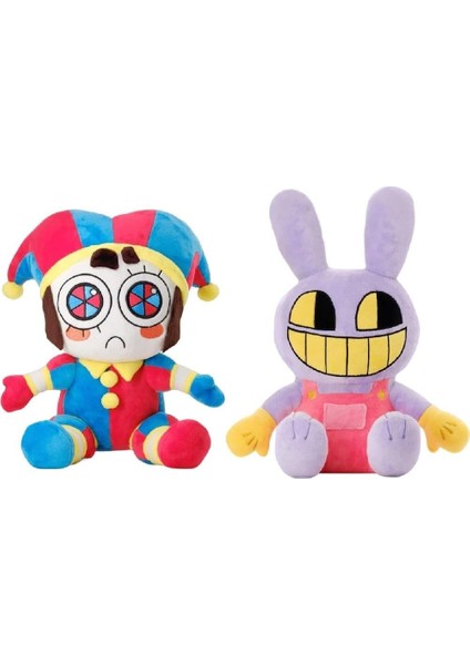 Inanılmaz Dijital Sirk Peluş, Yeni Inanılmaz Dijital Sirk Pomni/jax Peluş Oyuncak, Yumuşak Dolması Anime Peluş Bebek, Karikatür Hayvan Figürü Yastık Çocuklar Için Hediyeler Hayranl (Yurt Dışından)