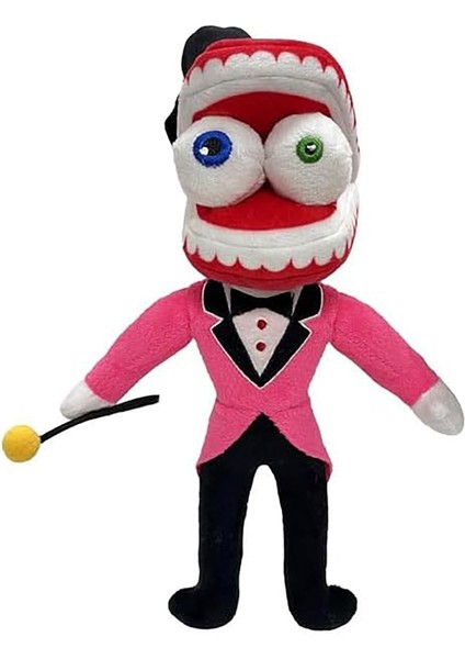 Inanılmaz Dijital Sirk Peluş - Pomni Peluş, Jax Peluş, Camine, Ragatha, Yumuşak Sevimli Anime Bebek Eğlenceli Peluşlar Çocuklar Için Oyuncaklar Doğum Günü Partisi Hediyesi (Caine) (Yurt Dışından)