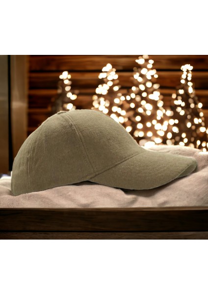 Polo Kışlık Kaşe Dokulu Kumaş 6 Parça Amerikan Beyzbol Kep Şapka modelleri