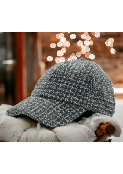 Polo Kışlık Kaşe Dokulu Kumaş 6 Parça Amerikan Beyzbol Kep Şapka fırsatları