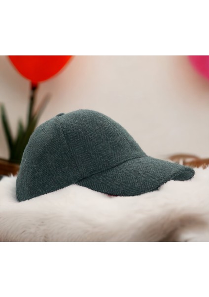 Polo Kışlık Kaşe Dokulu Kumaş 6 Parça Amerikan Beyzbol Kep Şapka modelleri