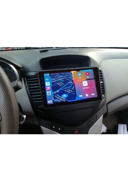 Chevrolet Cruze 2012-2010 Yıl Android Sürüm 13 Kablosuz Carplay Navigasyon Multimedya 9 Inç Ekran 2gb Ram 32GB Rom Hafıza