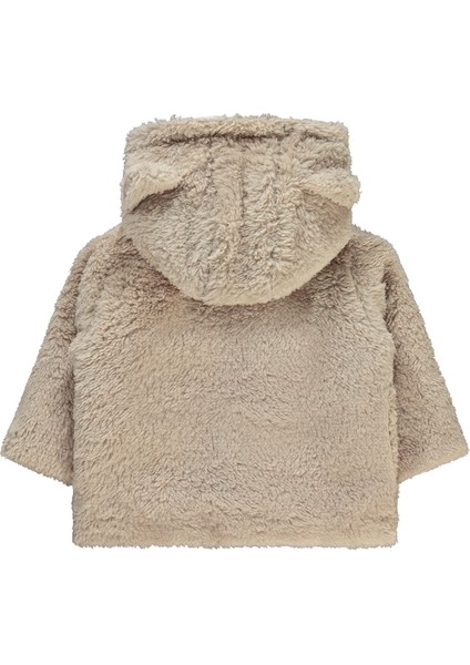 Erkek Bebek Kapüşonlu Mont 6-18 Ay Bej modelleri