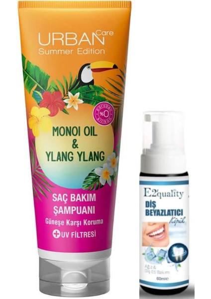 Summer Edition Monoi Oil & Ylang Ylang Saç Bakım Şampuanı - Diş Köpüğü