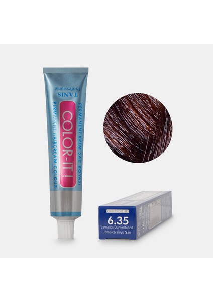 Kalıcı Saç Boyası Color-It 6.35 Jamaika Koyu Sarı