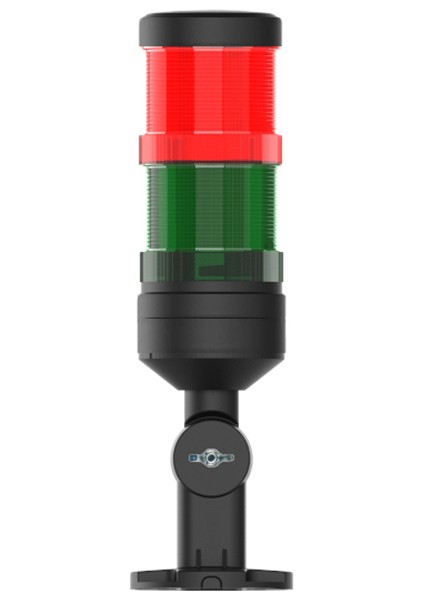Ø66 2 Kat Modüler Işıklı Kolon Multi LED Devrilme Aparatlı