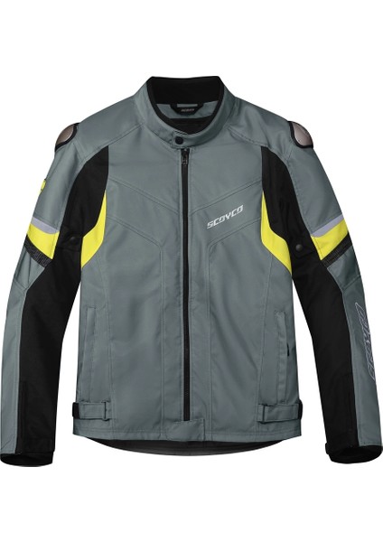JK176 4 Mevsim Mont Siyah-Gri-Sarı fiyatları