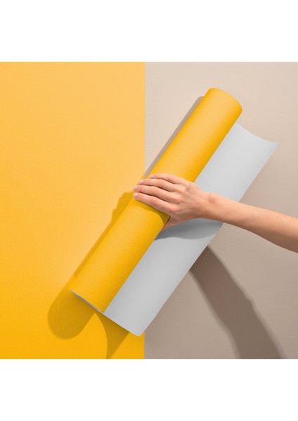 Sarı Renkli Düz Yapışkanlı Folyo, Mutfak, Tezgah, Masa, Mobilya Kaplama Folyosu, Isıya Dayanıklı, Su Geçirmez, Yapışkan Folyolar, Sticker, Büyük Ebatlı, Dekoros modelleri