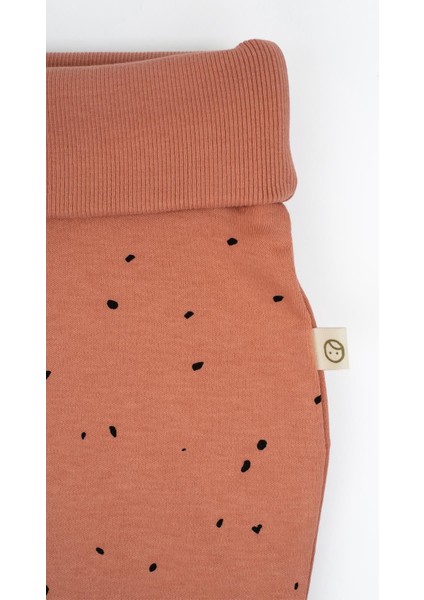 Yüksek Bel Pantolon Bebek Cosmos Pembe Organik Pamuk indirimleri