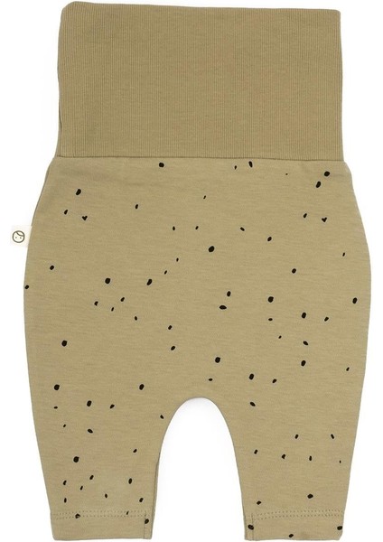 Yüksek Bel Pantolon Bebek Cosmos Haki Organik Pamuk fırsatları