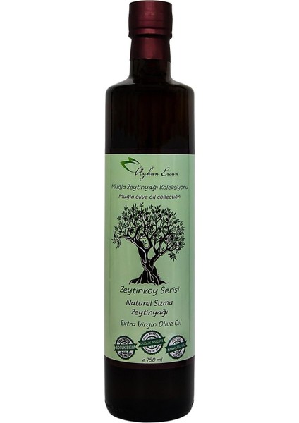 Muğla Zeytinköy Serisi Soğuk Sıkım Zeytinyağı 750 ml
