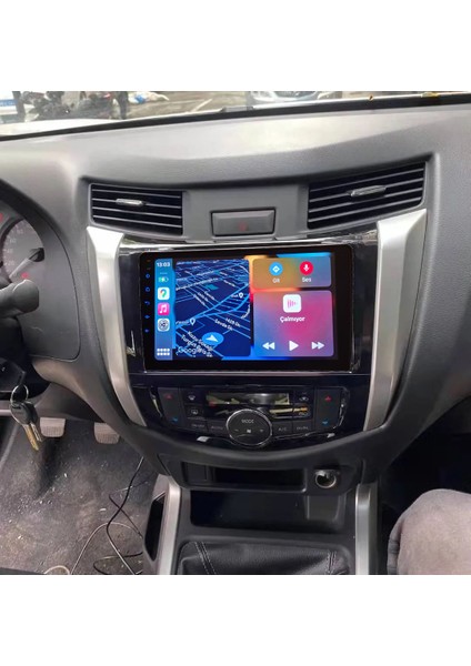 Nissan Navara 2016-2021 Yıl Android Sürüm 13 Kablosuz Carplay Navigasyon Multimedya 9 Inç Ekran 2gb Ram 32GB Rom Hafıza