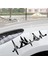 Kamp Çadırı Kayık Kalp Atışı Tasarım Oto Sticker Siyah 25*7 cm 1
