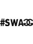 Jdm Hashtag Swagg Oto Sticker 20 cm 1
