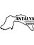 Antalya Çevreyolu Sticker 12*9 cm 1