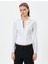 Fermuarlı Gömlek Uzun Kollu Pamuklu Slim Fit 3