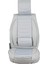 Seat Ateca Uyumlu Yarı Deri Oto Koltuk Kılıfı Ön/arka Set Asya Series (Gri) 5