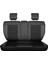 seat Toledo Uyumlu Yarı Deri Oto Koltuk Kılıfı Ön/arka Set Asya Series (Siyah) 2