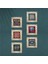 Mandala, Fil, Nazar, Yaşam Çiçeği Taş Duvar Tablosu Çerçeveli Duvar Dekoru 6 Parça Tablo Seti Wall Art T6-41 4